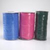 Detail-01 In Stock 5mm 6mm 9mm Multi-color Polyester Braided Elastic Band Elastic Braided Webbing for Apparel Shoes