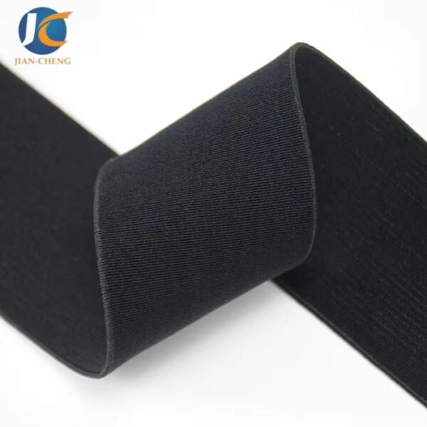 Detail-03 High Quality 5cm High Density Nylon Underwear Elastic Band Soft Smooth Polyamide Elastic Waistband for Sportswear