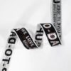 Detail-04 Custom Logo Wear Resistant Non-Elastic Jacquard Polyester Webbing for Bag Strap Pet Leash