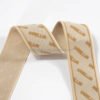 Low MOQ Custom Print Designer Wide Elastic Band With Brand for Lace Hair Lace Melt Band Wig Grip Headband