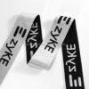 Low MOQ Custom Print Designer Wide Elastic Band With Brand for Lace Hair Lace Melt Band Wig Grip Headband