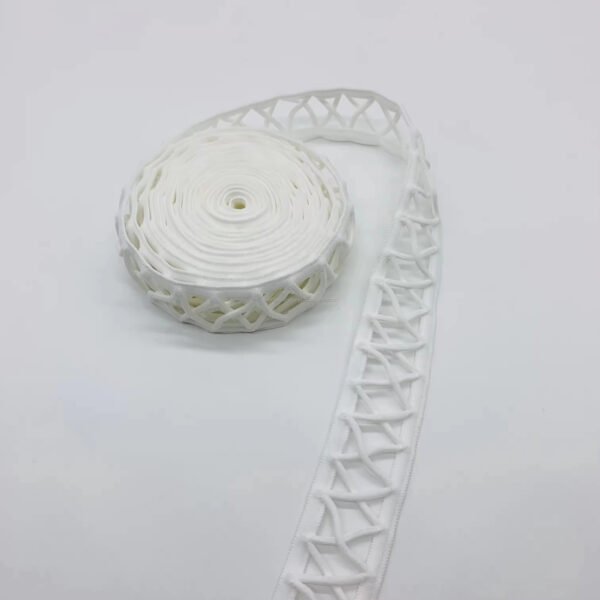 High Quality 30mm Polyamide 3D Hollow Out Breathable Underwear Elastic Band Mesh Elastic Tape for Garment