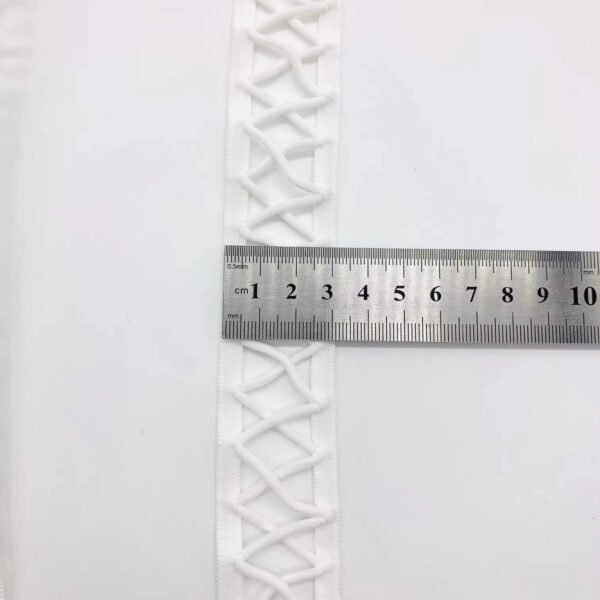 High Quality 30mm Polyamide 3D Hollow Out Breathable Underwear Elastic Band Mesh Elastic Tape for Garment
