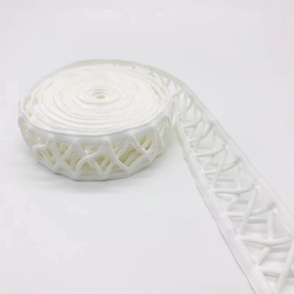 High Quality 30mm Polyamide 3D Hollow Out Breathable Underwear Elastic Band Mesh Elastic Tape for Garment