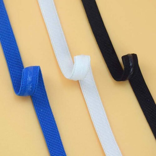 Main-01 Ready to Ship 10mm Non-slip Waistband Underwear Bra Strap Gripper Elastic With clear Silicone