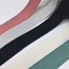 Custom Width Herringbone Pattern Thin Cotton Binding Tape Waistband Elastic Woven Webbing Trim