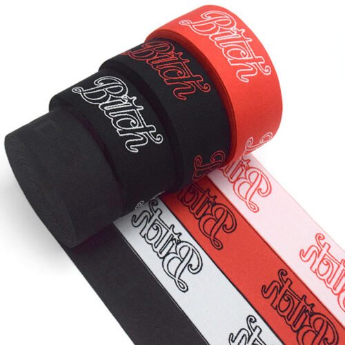 Hot Sale Stretchy Jacquard Elastic Woven Knitted Waistband Jacquard Elastic Band for Underwear