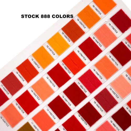 888 Colors Stock Fold Over Spandex Elastic Ribbon Nylon Bias Binding Tape Custom Width Garment Sewing Elastic Band