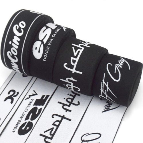 Accept Customized Soft and Durable Jacquard Elastic Band with Stylish Patterns for Underwear
