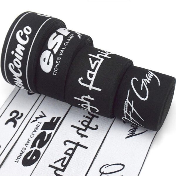 Main-01 Accept Customized Soft and Durable Jacquard Elastic Band with Stylish Patterns for Underwear