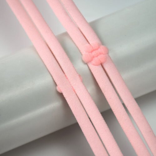 Main-01 High Quality 5mm Soft Shiny Narrow Lingerie Elastic Band Nylon Bra Strap Elastic for Bras Swimwear Garment