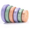 Main-01 Custom Elastic Band OEM ODM Soft Shiny Side Nylon Spandex Elastic Band Anti-slip Plush Underwear Bra Strap