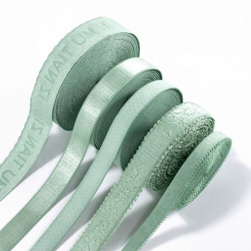 5-50mm Soft Skin Shiny Underwear Bra Elastic Band Anti-slip Plush Adjustable Resistant Bra Straps for Lingerie Women Sports Bra
