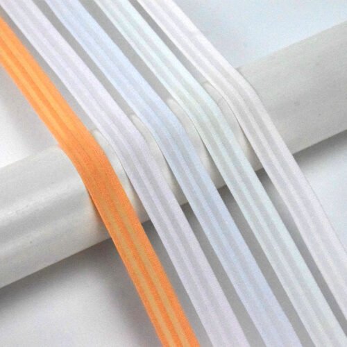 Main-01 Soft Nylon Elastic Band Knit Webbing for Underwear Clothing Bra Back Extension Belt