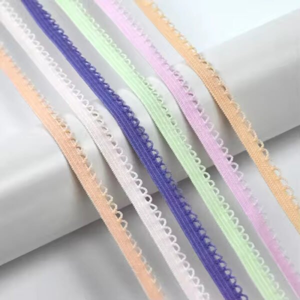 Factory Price Bra Picot Edge Elastic Trims Nylon Lace Elastic Band Lingerie & Underwear Panty