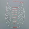 Main-01 High Quality Bra Accessory Underwear Steel Ring Customized String Stainless Steel Ring V or U Shape Iron Steel Ring for Bra