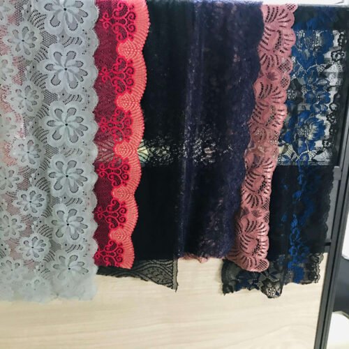 High Quality French Cotton Embroidery Flower Floral Materials Soluble Chemical Lace Fabric for Garment