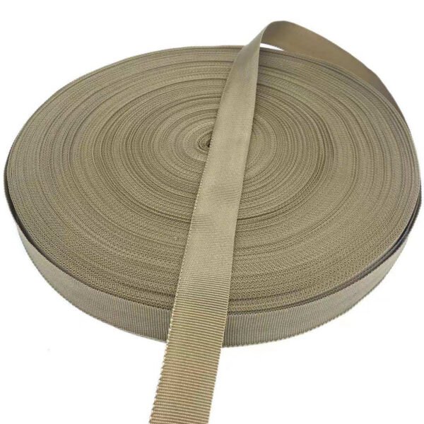 Custom Width Herringbone Pattern Thin Cotton Binding Tape Waistband Elastic Woven Webbing Trim