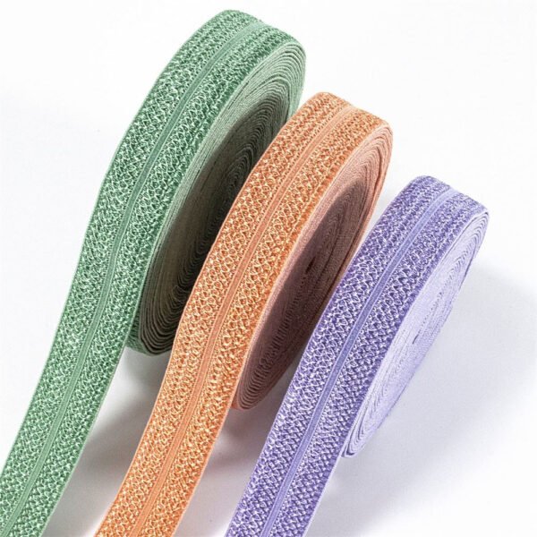 Factory Supply 15mm Printed Folded Bias Tape Polyester Fabric Binding Tape Satin Bias Tape