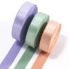 Main-02 Custom Elastic Band OEM ODM Soft Shiny Side Nylon Spandex Elastic Band Anti-slip Plush Underwear Bra Strap
