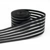 Custom Black Wide Breathable Medical Elastic Waistband Fish Silk Elastic Webbing for Abdominal Binder