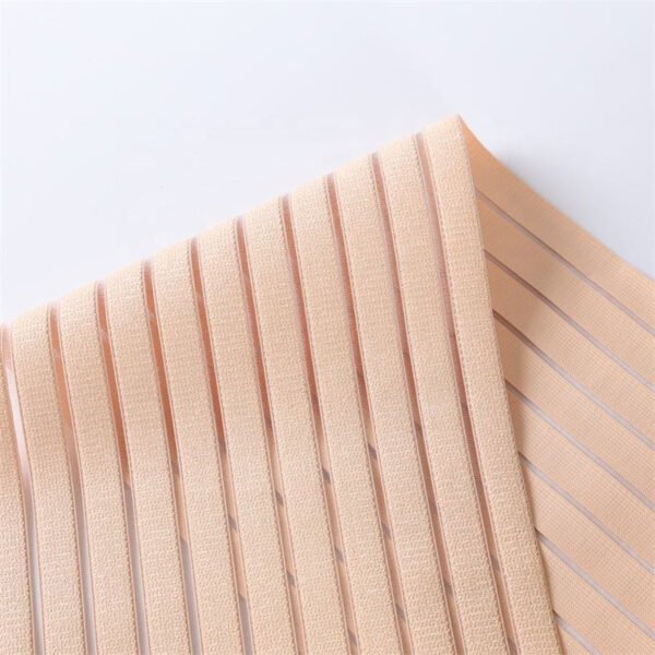 High Elastic Custom Woven Wide Breathable Fish Line Silk Elastic Orthopaedics Waist Band Webbing for Medical Bandage