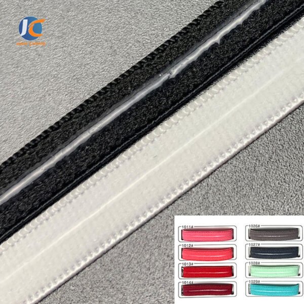 Ready to Ship 10mm Non-slip Waistband Underwear Bra Strap Gripper Elastic With clear Silicone