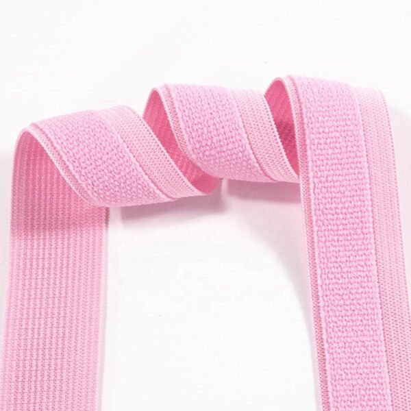 Garment Processing Accessories Flat Braided Elastic Band for Sewing Elastique Custom Strap