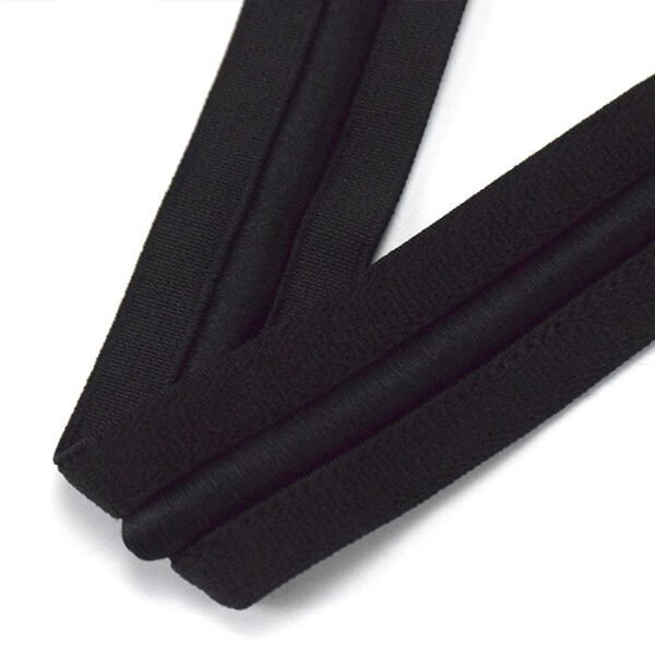 High Elastic Knit Elastic Waist Band With Releasably Secured Drawstring for Garment Sports Pants Boxers