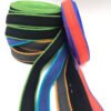 Custom Width Herringbone Pattern Thin Cotton Binding Tape Waistband Elastic Woven Webbing Trim