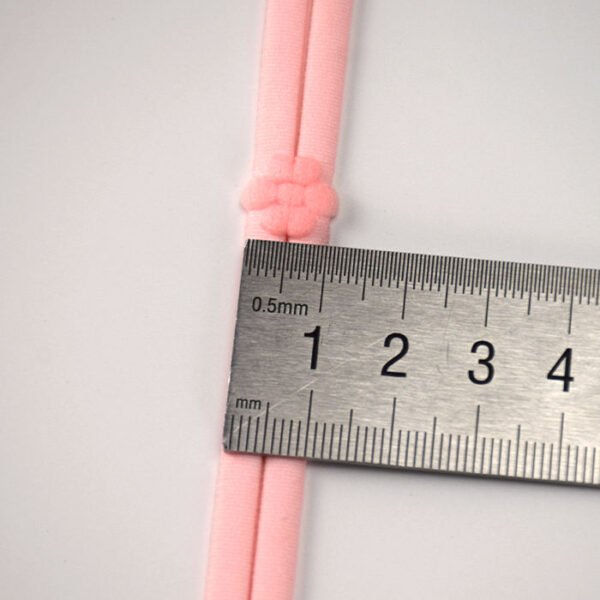 High Quality 5mm Soft Shiny Narrow Lingerie Elastic Band Nylon Bra Strap Elastic for Bras Swimwear Garment