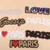 50pcs Random Assorted Styles Outdoors Embroidered Iron on Patches DIY Sew Applique Repair Patch