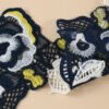 Main-03 Factory Custom Embroidery Milk Silk Embroidered Lace Fabric Trimming Lace Sewing