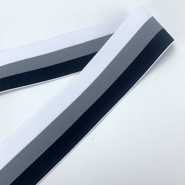 Custom Jacquard Elastic Band Designer Boxer Waistband Elastic Webbing Strap