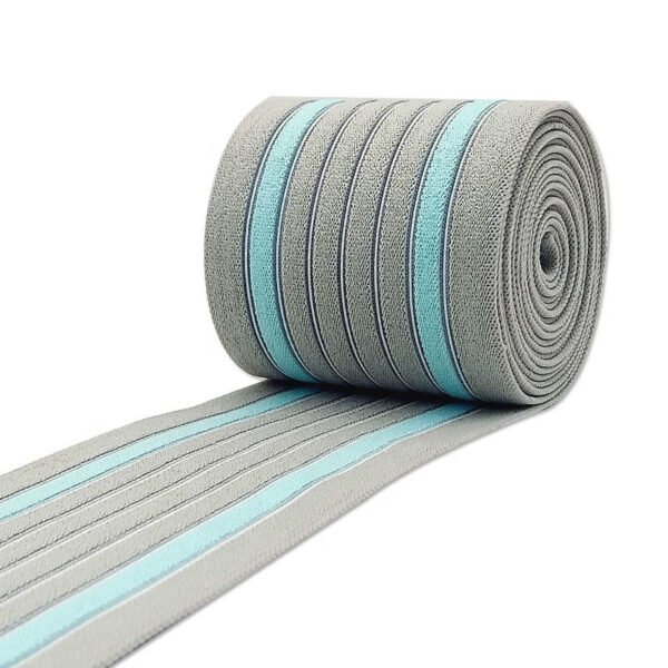 Free Samples Custom Wide Strong Woven Breathable Fish Line Silk Waist Belt Elastic Waist Band for Medical Webbing