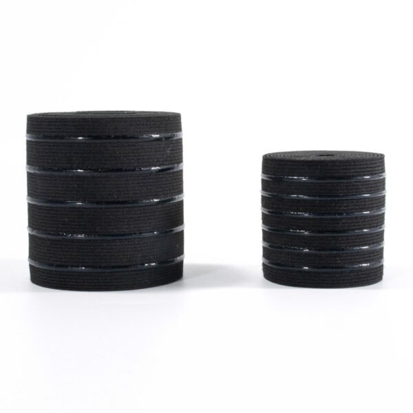 Wholesale Custom Eco-friendly Knitted Nylon Anti slip Elastic Band Silicone Elastic Webbing for Garment Shoes