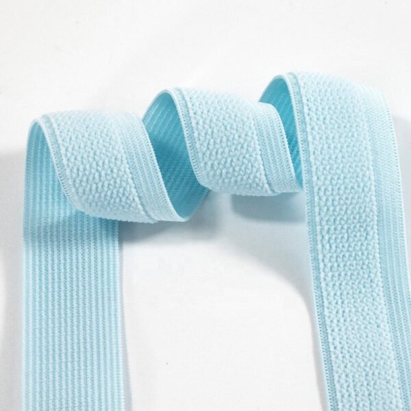 Garment Processing Accessories Flat Braided Elastic Band for Sewing Elastique Custom Strap