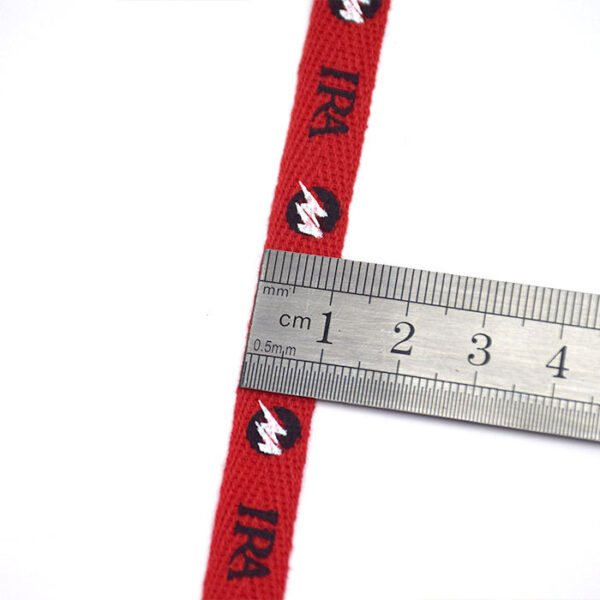 Customized LOGO Cotton Webbing Herringbone Twill Tape 10mm/15mm/20mm/25mm/30mm for Bag Clothes Home Textile