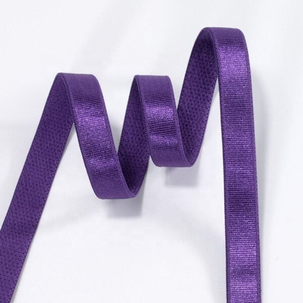 10mm Women Underwear Shiny Bra Stain Designer Shoulder Strap Soft Nylon Elastic Band for Clothing Accessories