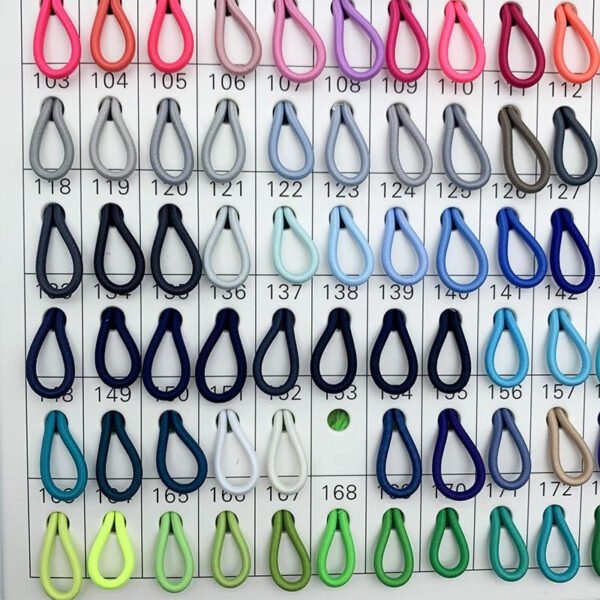 Wholesale Spot 320 Colors 2mm 2.5mm 3mm Strong Elastic Rope Rubber Band Knit Braided Elastic Cord String