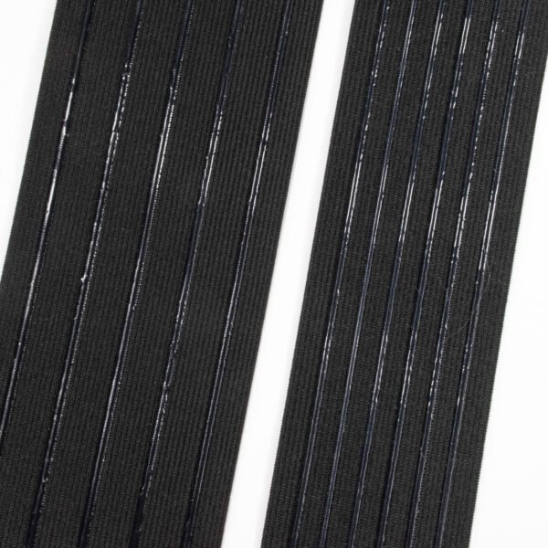 Wholesale Custom Eco-friendly Knitted Nylon Anti slip Elastic Band Silicone Elastic Webbing for Garment Shoes