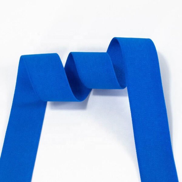 Main-05 20mm Solid Shiny Fold Over Elastic Band Multirole Spandex Ribbon Sewing Trim Underwear Bra Nylon Soft Elastic Band