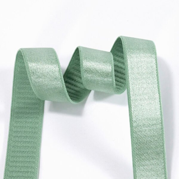 Main-05 Custom Elastic Band OEM ODM Soft Shiny Side Nylon Spandex Elastic Band Anti-slip Plush Underwear Bra Strap