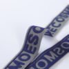 3D Embossed and Debossed Weaving Elastic Band Printed Band Underwear Jacquard Woven Knitted Nylon Elastic Band for Clothes