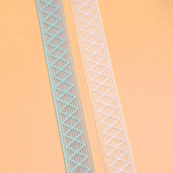 Free Sample Colorful Lace Trim Dentelle Lace Picot Lace Webbing for Lingerie