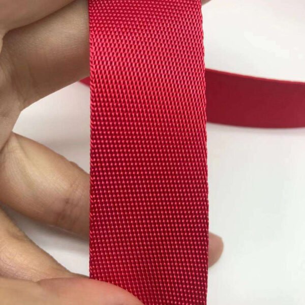 Main-06 Eco-friendly 20/25/32/38/50mm Herringbone Webbing Polyester Ribbon Backpack Belt Strapping Polypropylene Webbing