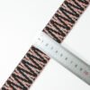 Custom Braided Decorative Wavy Webbing Trim Dress Hats Shoes Bags Ethnic Cotton Webbing Belts for Clothing Accessories