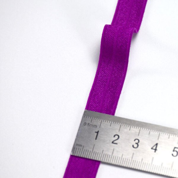 Main-06 20MM Wholesale Colorful Fold Over Elastic Ribbon Binding Bias Tape for Clothes Webbing