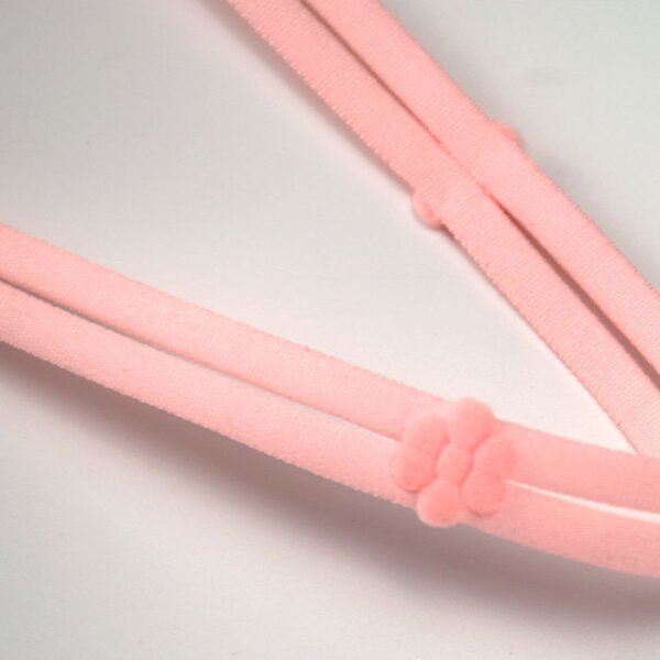 Main-06 High Quality 5mm Soft Shiny Narrow Lingerie Elastic Band Nylon Bra Strap Elastic for Bras Swimwear Garment