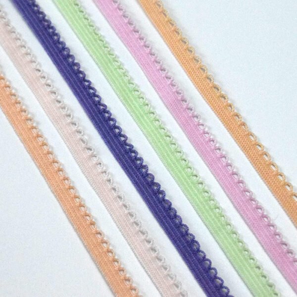 Factory Price Bra Picot Edge Elastic Trims Nylon Lace Elastic Band Lingerie & Underwear Panty